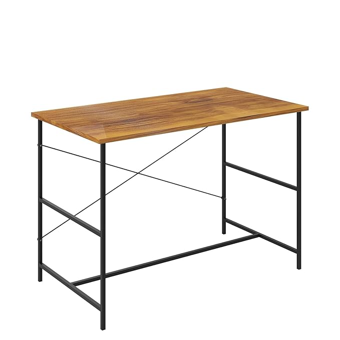 Callas Laminated Study Table | Computer Table for Home | Office Table | Desktop and Laptop Table | Office Desk (Walnut, ST-10)