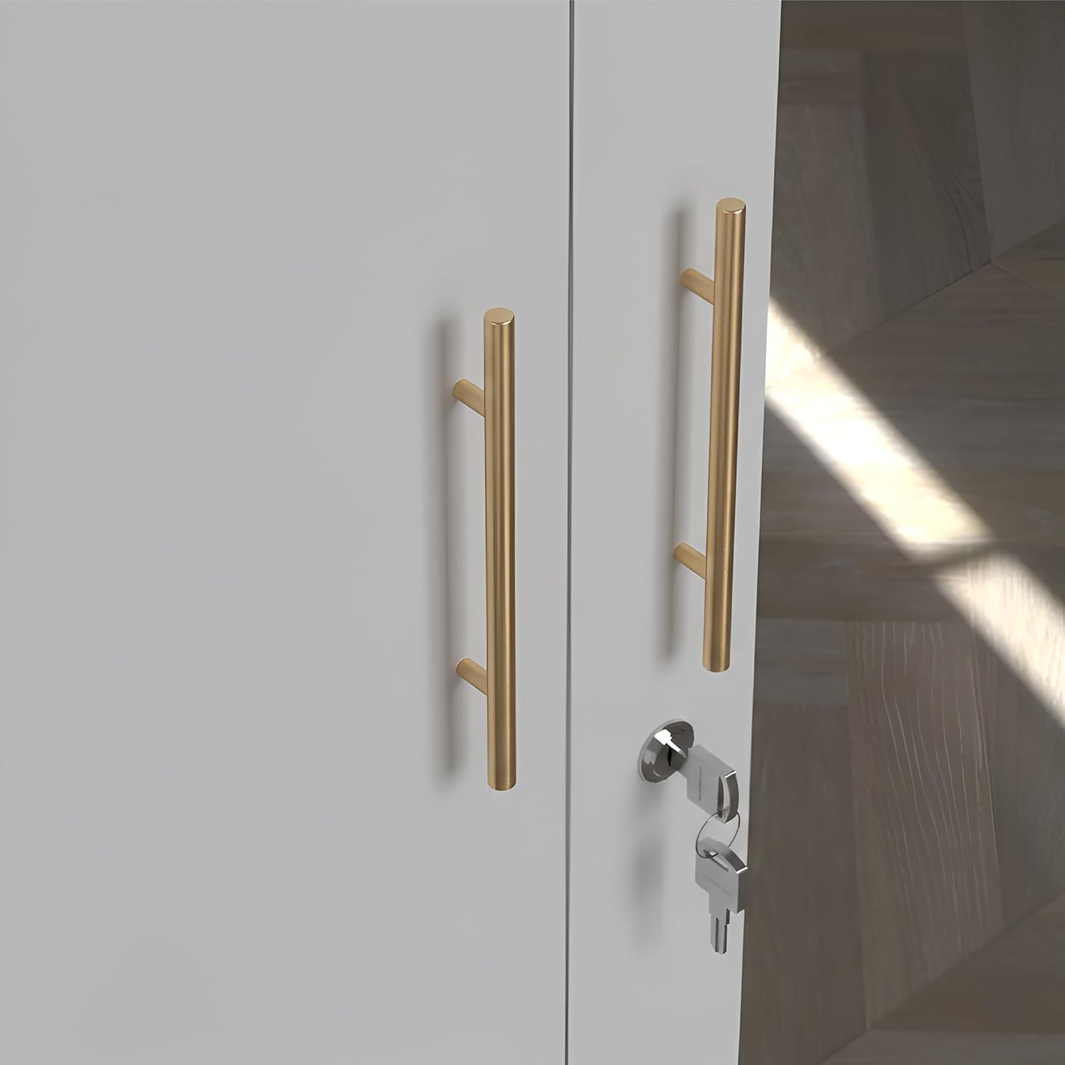 Callas 3 Door Wooden Wardrobe for Bedroom | Engineered Wood Almirah with Hanging Rod, Lockable Door & Drawer, |1 Year Warranty with Free Installation (Wardrobe-3 Door, Black)
