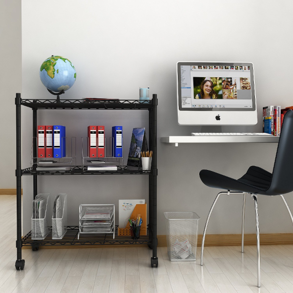 Height Adjustable Shelf Rack